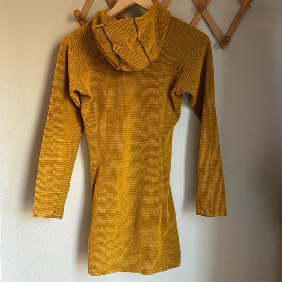 Melanzana | Women’s Micro Grid Dress in Yellow Gold| XS | Vintage - Picture 2 of 5